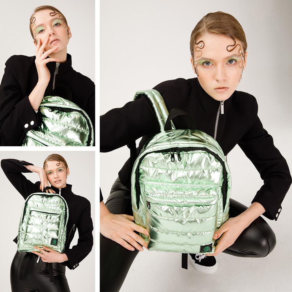 Biggdesign Moods Up Lucky Bright Backpack, Green