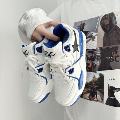 Trend ve stylu vysoké školy nové sportovní boty pánské boty ins jaro retro vzduchový polštář studentské všestranné ležérní plátěnky