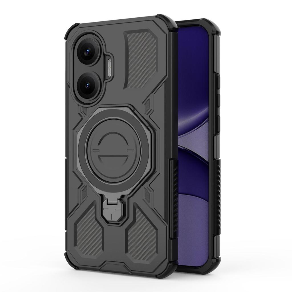 Für Redmi Turbo 4 Note 14 Pro Plus K80 Magnetische Handyhülle, Militärischer Sturzschutz MagSafe Handyhülle Abdeckung für Xiaomi Poco F7 X7 Pro