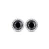 Orecchini Rotondi in Argento 925 con Moissanite da 0,1-4 Carati Fidanzamento Matrimonio Quotidiano Festa Viaggio Gioielli Regalo di Natale Per Donne