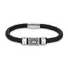 Personalized Norse Viking Runes Amulet Bracelet Leather Wristband With Futhark Rune Bead In Your Choice Viking Jewelry