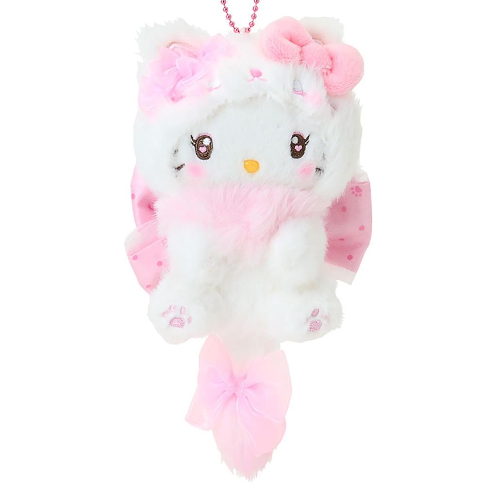 Sanrio Maskottchenhalter Hello Alter 6 und 588105 (SANRIO) (Milchiges Kätzchen) Kitty, Up,