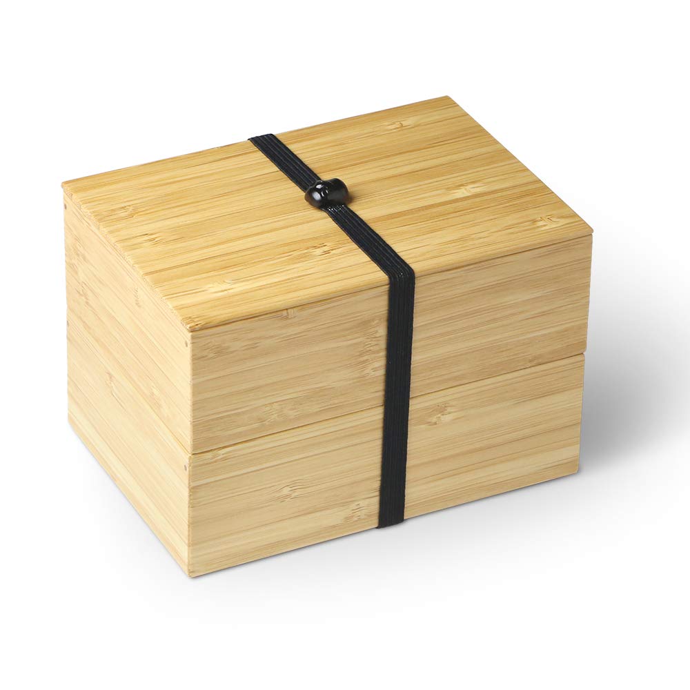 

Kochosai Kosuge Two Tier Bento Box Black чорний