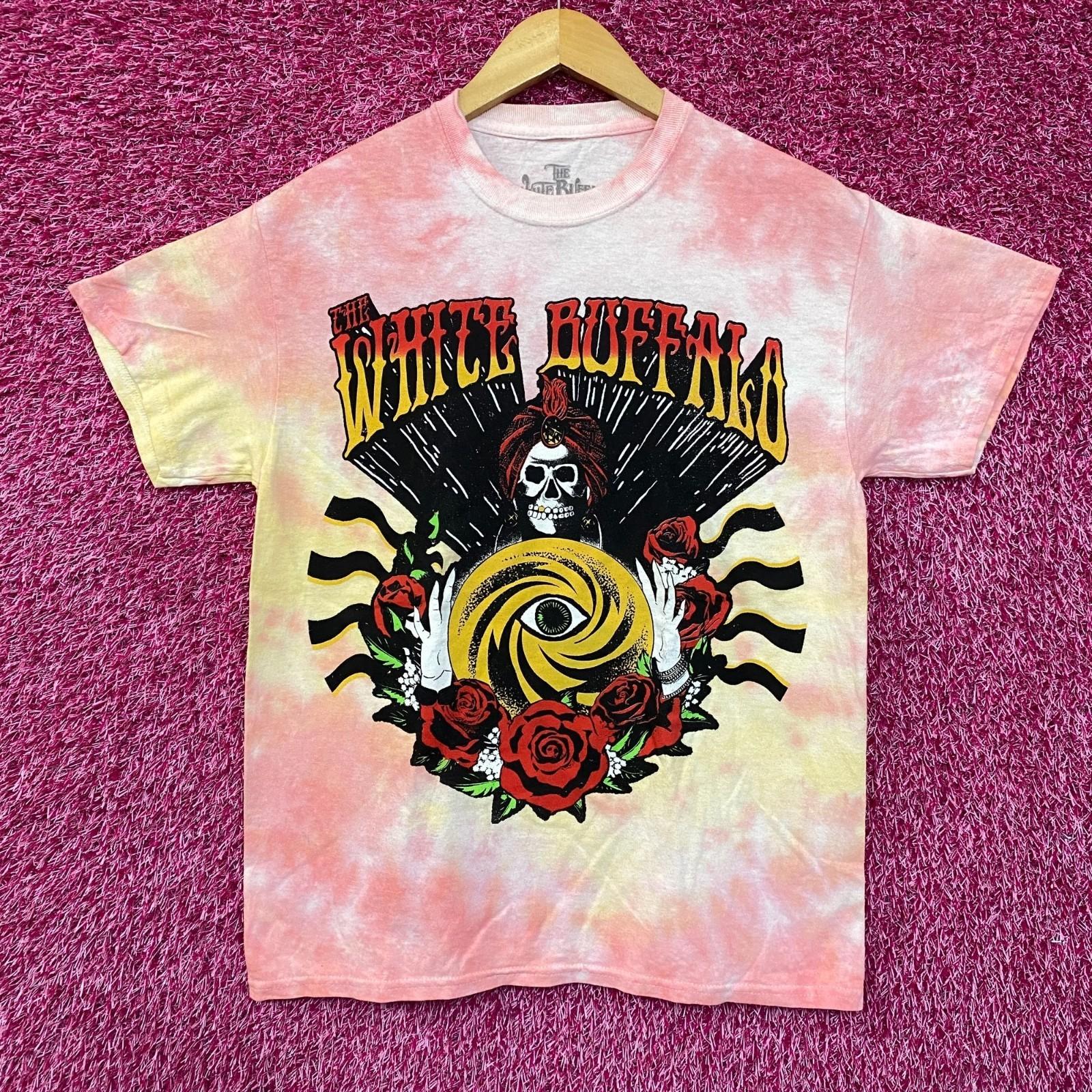 Футболка с tie-dye узором «Белый Буйвол» (Гадалка) 2XL