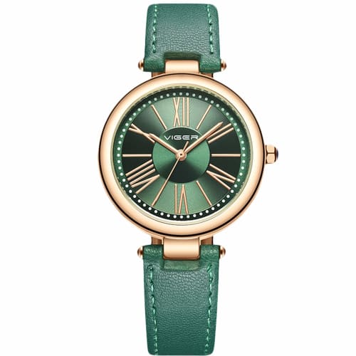 

RORIOS Women s Watch, Water Resistant, Japanese Quartz Movement, Cute Mesh/Leather Strap, Simple Design for Business, Casual, Commuting, and School, G