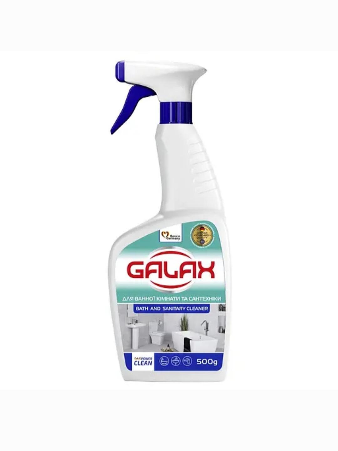 

Засіб для чищення ванної та сантехніки Galax das Power Clean 500 мл 1 pcs.