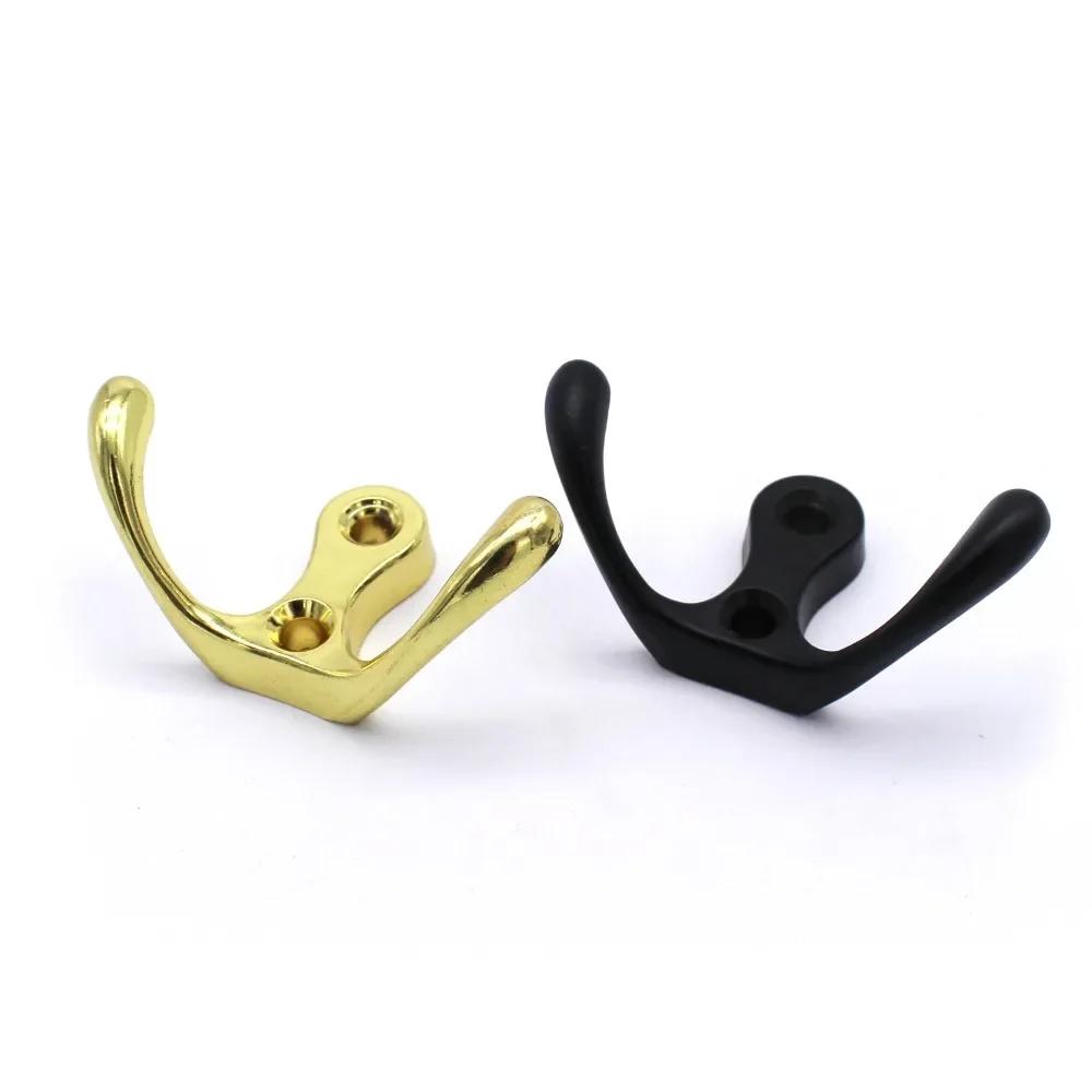 4pcs key hanger wall Coat Rack Wall Mount Walnut Coat Hooks for Hanging Hats owels Bags Decorative Entryway Bathroom Bedroom