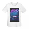 Initial D Neon Ae86 TShirt Women Short Sleeve T Shirts ONeck Clothing Cotton Summer Tees Streetwear