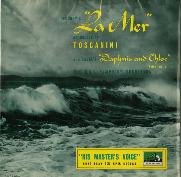 

LP Record CLAUDE DEBUSSY MAURICE RAVEL AR La Mer Daphnis And Chloe ALP1070 His Masters Vo 1955 UK Classical Used