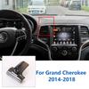 17mm Special Mounts for Jeep Grand Cherokee Car Phone Holder GPS Supporting Fixed Bracket Air Outlet Base Accessories 2014-2018