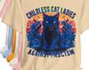 Childless Cat Ladies Against Fascism T-Shirt, Political Cat Graphic Tee, Anti-Fascism Apparel, Democrat Women Shirt, Cat Lover Political Tee