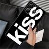 Letters Kiss Case for Xiaomi Redmi Note 14 13 Pro Plus A4 A5 12 11 Pro 12C 13C 12S 10 11S 14C A1 A2 A3 9 8 7 K40 K80 Phone Cover