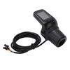 Electric Bike Half Throttle Grip with LCD Display Panel Headlight Interface 5P+2P Ordinary Cable 24V 36V 48V 60V