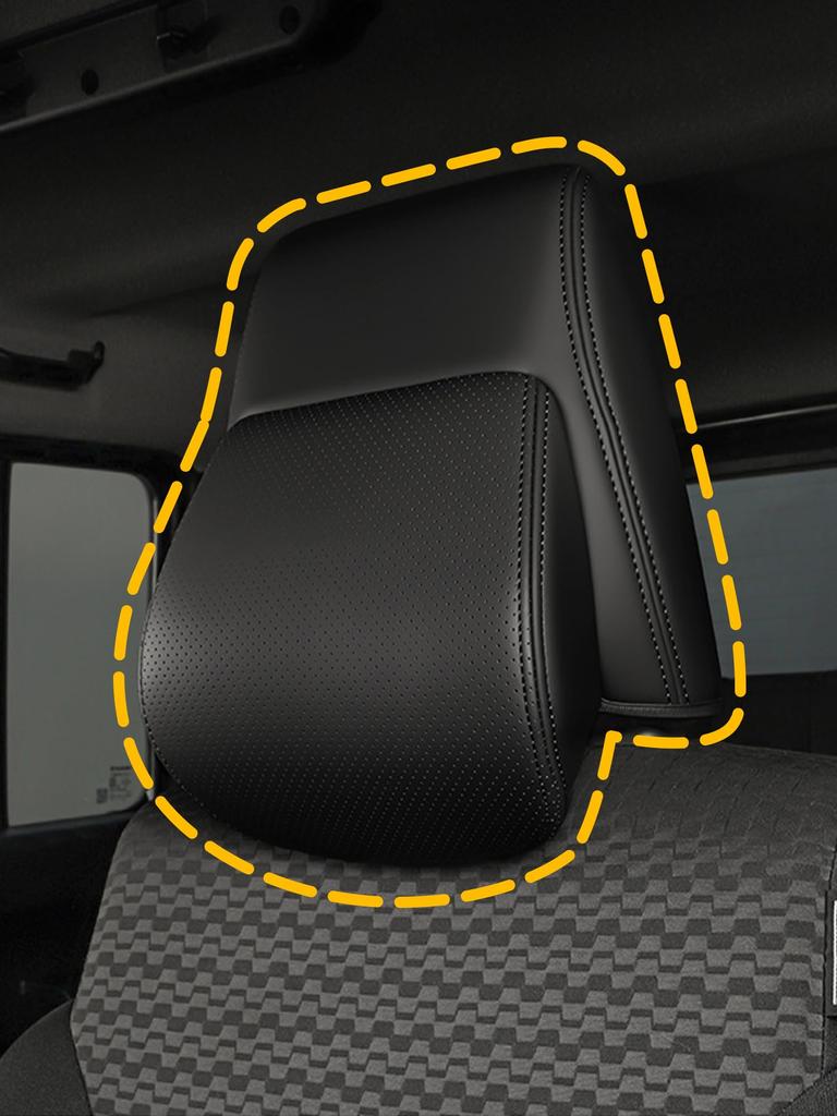 New Suzuki Jimny Headrest Cover for Sierra and Nomad JC74 Multifunctional Neck Head Cushion Neck Support Neck Pillow Headrest Protector JB64, JB74, -