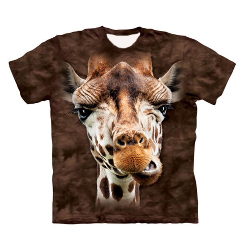 Tiger Animal 3D Print T-Shirts Men Women Fashion Hip Hop Short Sleeve T Shirt Oversized Tees Harajuku Male Tops Man Clothing