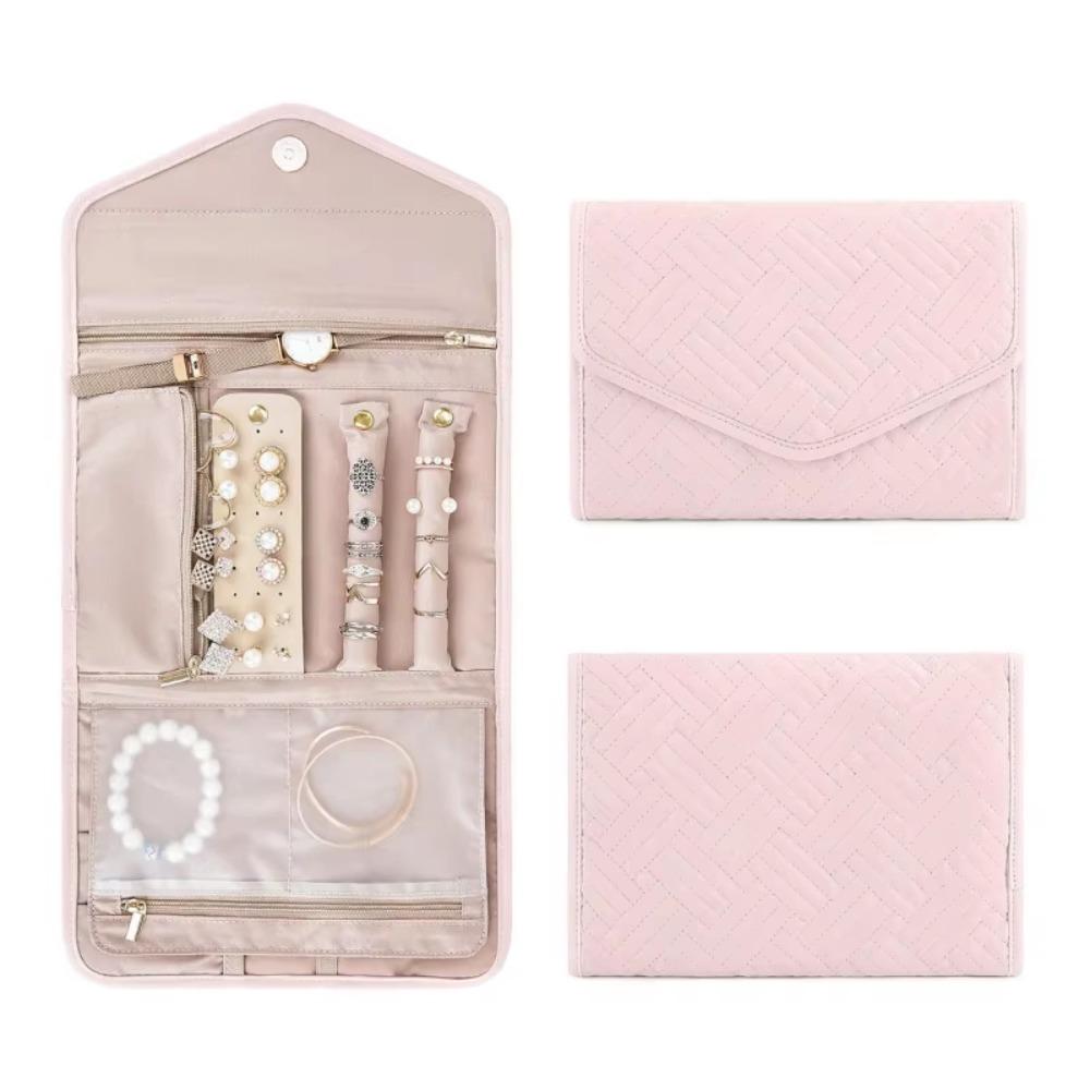 Earrings Container Travel Jewelry Storage Bag Necklace Organizer Clutch Bag  Mother's Day Gifts