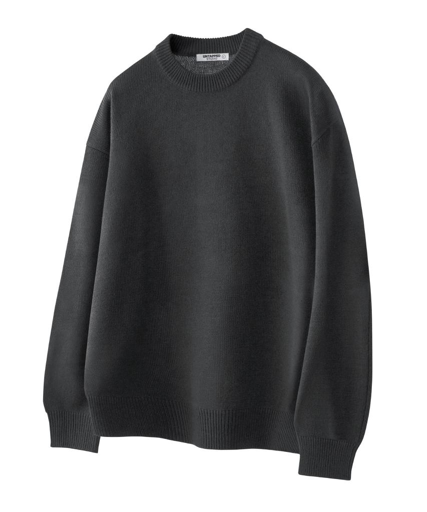 UNTAPPED STUDIO Oversized Hazzi Round Knit 6 Colors (Type A)