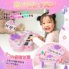 Cute Stone Piano Toy Keyboard 3 In 1 How To Play Educational Toy with Microphone 8 Types of Instrument Effects Light Navigation Lesson Mode Light