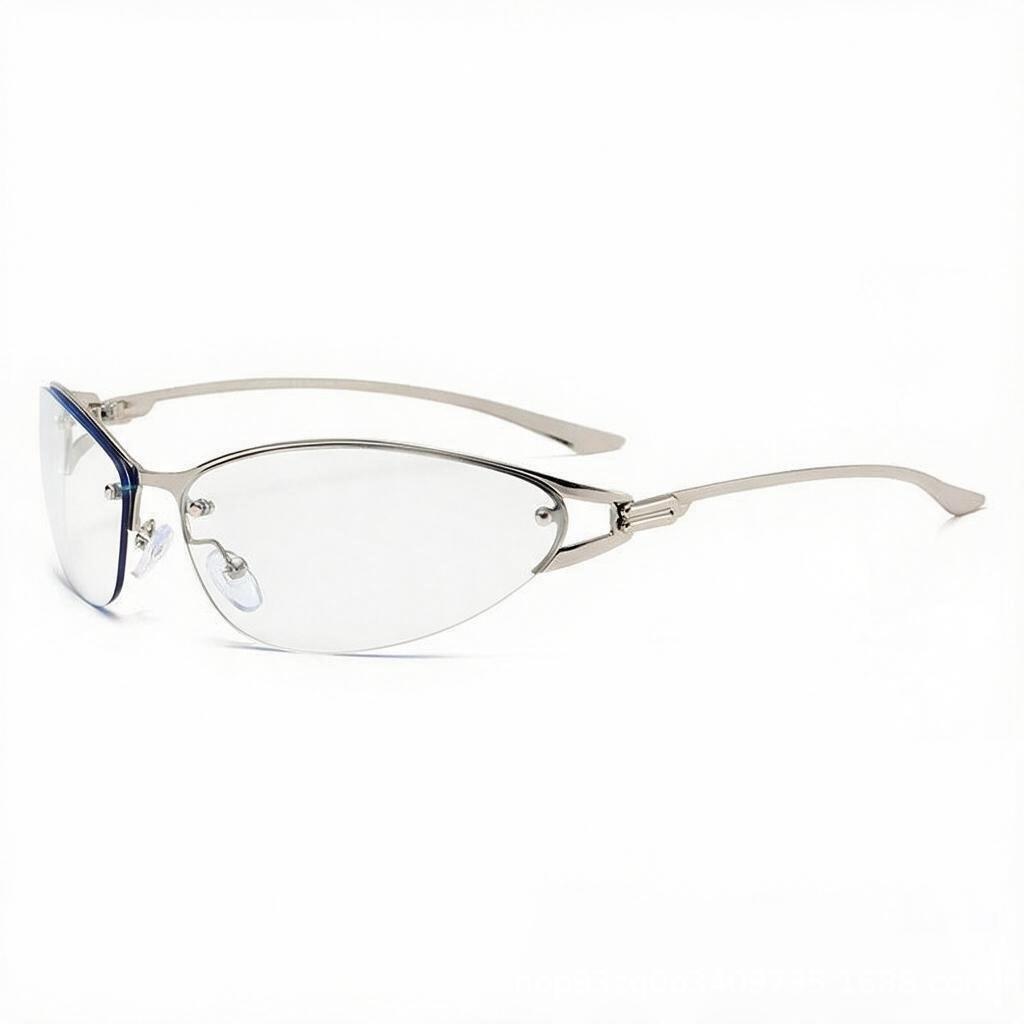 Ring metal outdoor sports sunglasses new big-name high-quality European and American Internet celebrity sunglasses Xiaoxiang spot