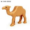 Single Sell Medieval Knight War Horses Wolves Tiger Bears Deer Dragon Animal Decorative Toy Moc Building Block Rope Saddles K039