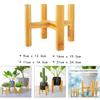 Bamboo Flower Pot Shelf Rack, Stand Holder for Living Room Decor
