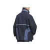 adidas Men's Woven Stand Collar Zip Jacket 'Ink Blue' JM8622