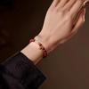 Purple Gold Cinnabar Gourd Bracelet - Emperor Sand Fu Spirit Gift