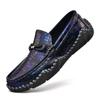 Big Size 38-48 Genuine Leather Moccasins Loafers Lightweight Men Casual Soft Slip On Driving Shoes for Men Fashion Men Shoes
