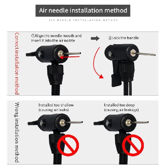 1Pcs Bicycle Pump Inflator Cycling Hand Mini High Pressure Bicycle Pumps Air Ball Pump For Football Basketball Bike Accessories
