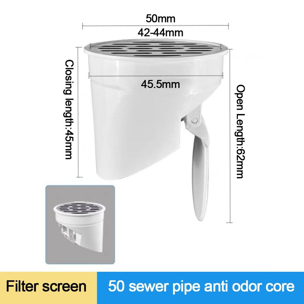 

Anti-leak Drainage Pipe Floor Drains Floor Outlet Automatic Closing Rain Pipe Cap Replacement Outlet Spill Sealing Strainer Plug