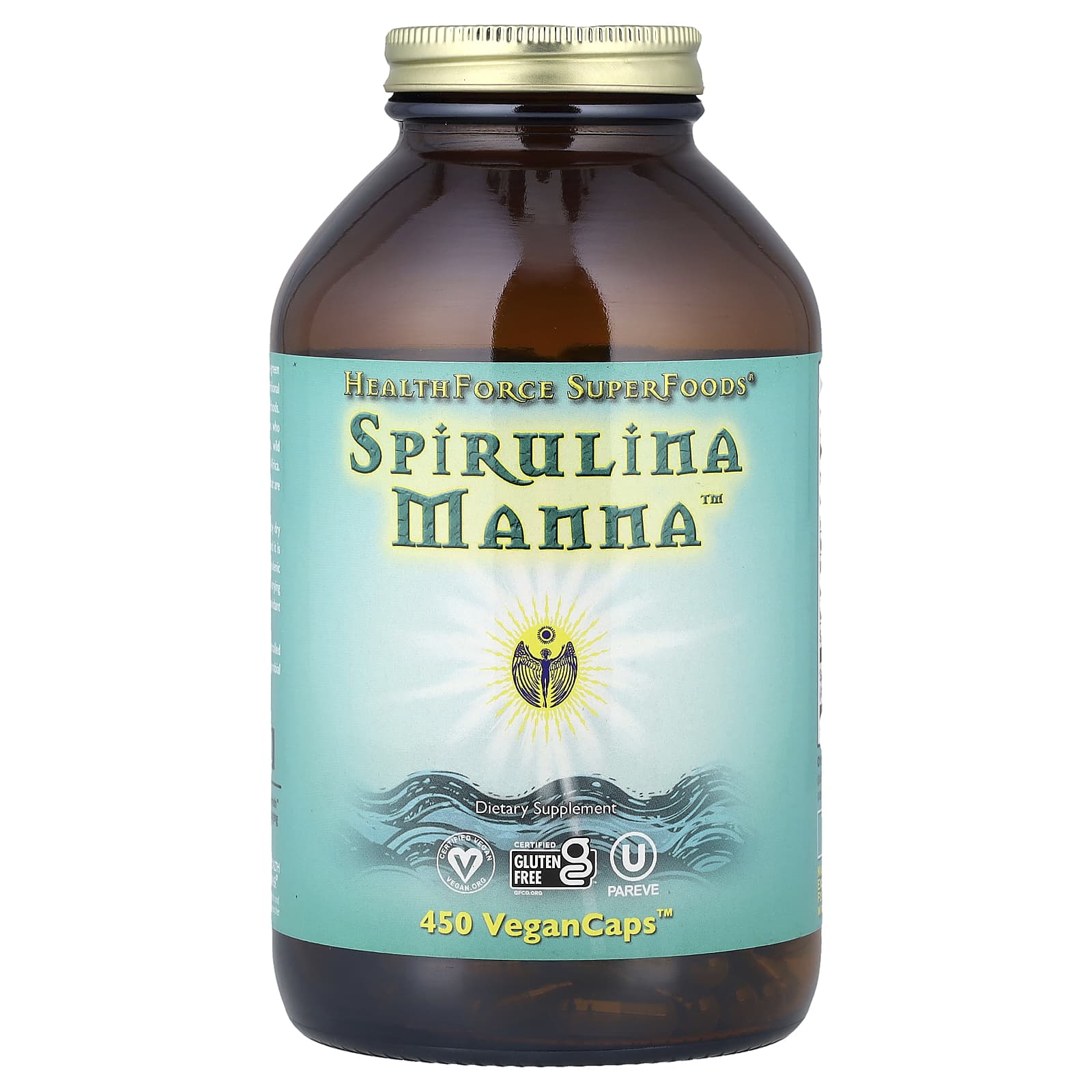 

Spirulina Manna™, Vegancaps™ 450 Tablets