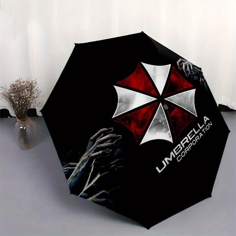 Umbrella Corporation Logo Aufkleber - Offizielles MerchandiseUmbrellaTragbarer 3-fach Kompakter Regenschirm für Damen & Herren Geschenk
