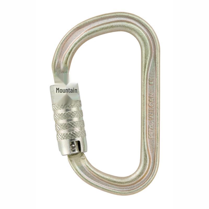 PETZL VULCAN High-Strength Steel Locking Carabiner