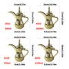 Classical Middle East Design Stainless Steel Tea Kettle Ideal For Indoor And Outdoor Activity