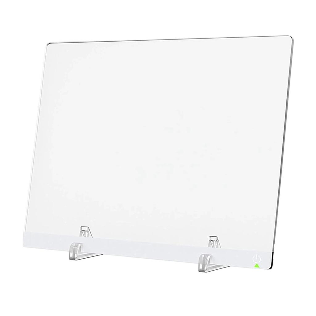 LED Drawing Board  Children's Illuminating LED Drawing Board  Acrylic Illuminating Writing Board With Stand  Acrylic Dry Erasing Board 7ml