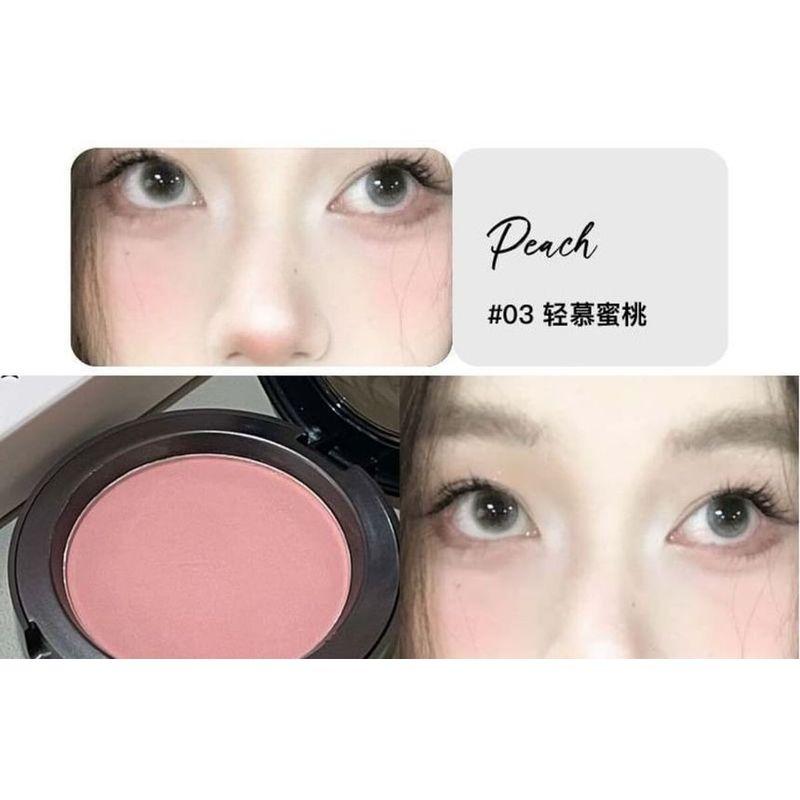 HERORANGE - Light Pink Mist Monchrome Powder Cheek Blusher - 1-3