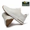 Men's Athletic Heightening Sneakers 5cm, Lightweight Gym Shoes with Air Cushion, Invisible Lifts for Running Elevator Sports
