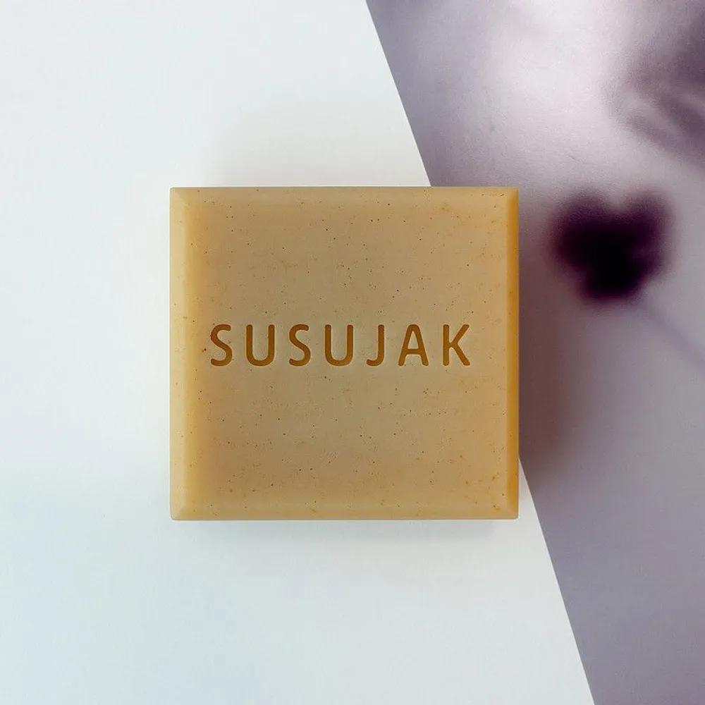 SUSUJAK Natural Facial Soap 100g Olive, Mung Bean, Tangerine Peel / Facial Soap Cleansing Olive peel soap
