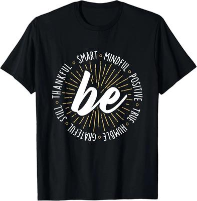 Motivierendes Zitat Inspiration Positiver Spruch Leben Unisex T-Shirt