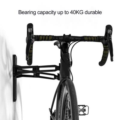 Fahrrad-Wandhalterung, robust, Metall, horizontal, platzsparend