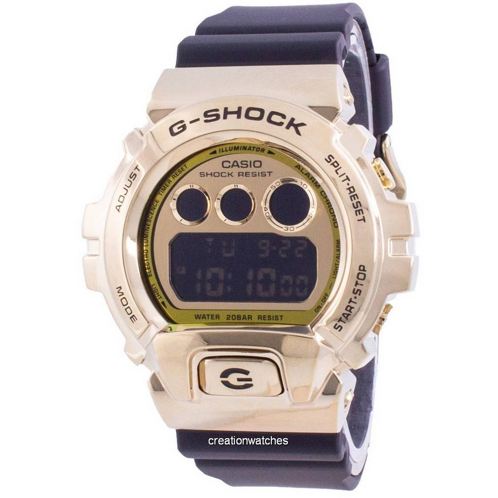 

Мужские часы Casio G-Shock Gold Tone Resin GM-6900G-9 GM6900G-9 200M