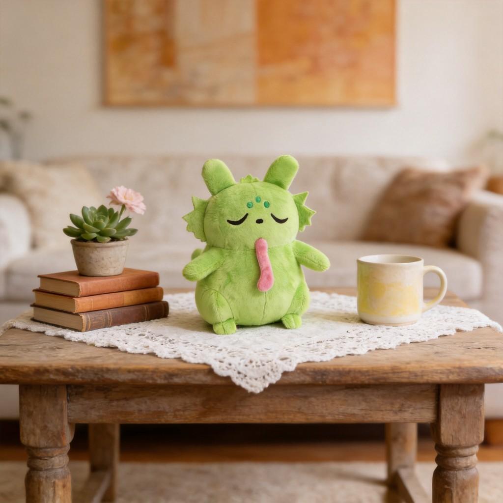 Peluche Sanshee Rain World in Cotone a Pelo Corto per Collezionisti e Bambini