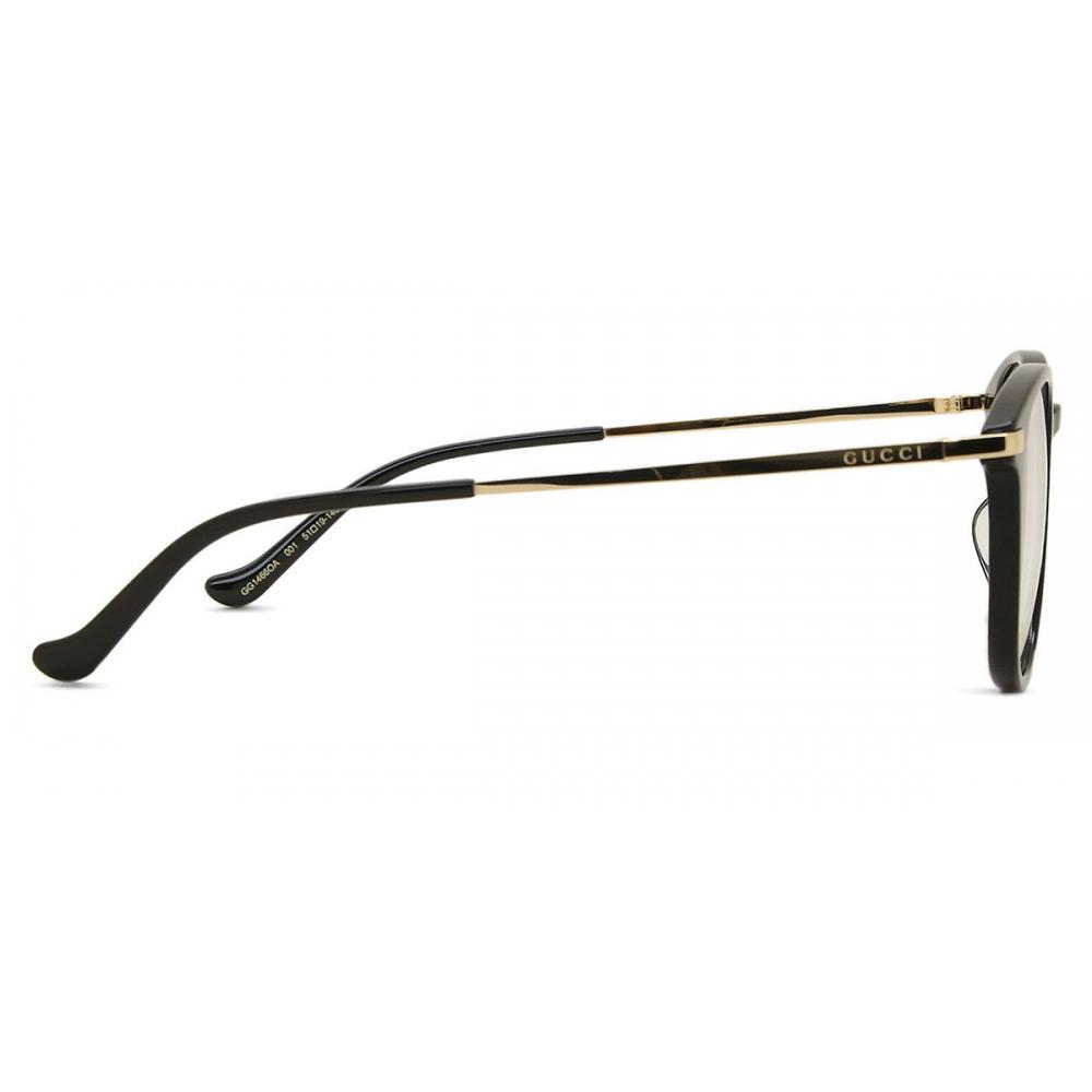 Gucci Gg1466oa Asian Fit 001 Unisex Eyeglasses