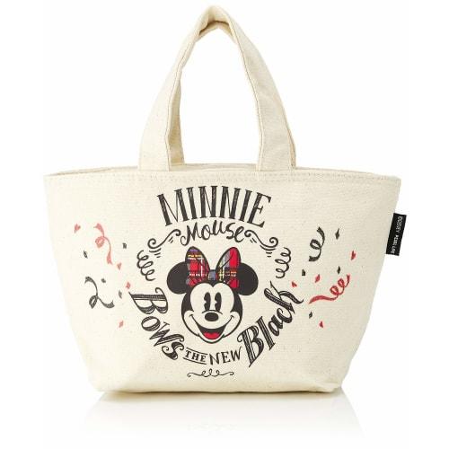 PEARL METAL Cooler Bag, Minnie Mouse/Face, Disney, Ivory, Width 310mm (Top), 170mm (Bottom), Depth 125mm (Depth), Height 160mm (MA-4037)