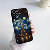 Handyhülle mit Eiffelturm-Motiv für iPhone 17 Pro Max, 15 Pro, 16, 14 Plus, 12, 13 Mini und 11 Pro – stoßfeste, weiche Schutzhülle