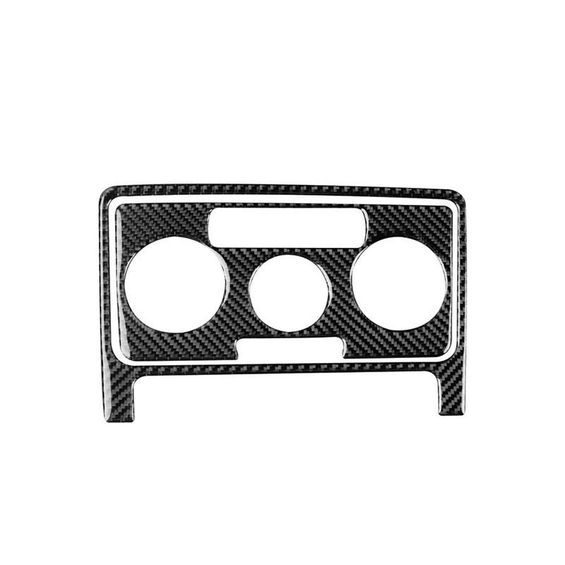 Autozubehör Innenausstattung Kohlefaser Getriebe Panel Hebeplatte Warten Schwarze Aufkleber Dekorative Für Volkswagen VW Käfer