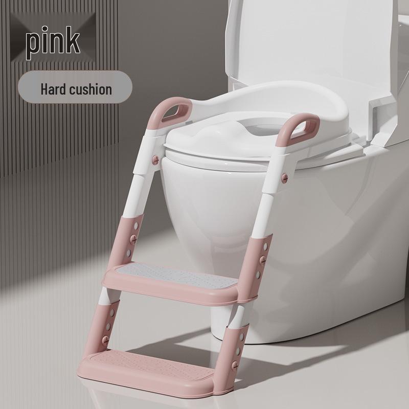 Folding Non-slip Toddler Toilet Ladder with Step Stool