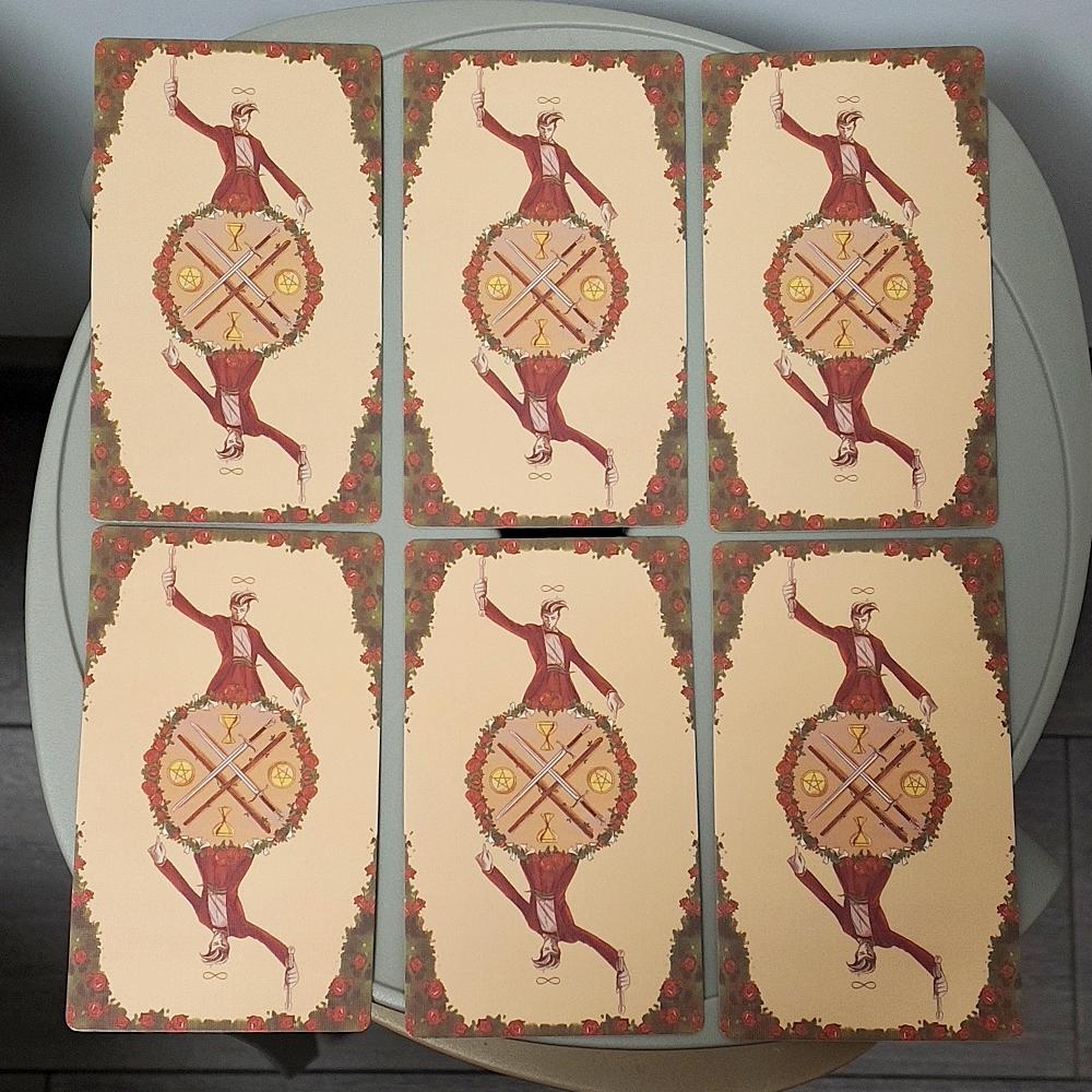 Manga Tarot In Rigid Box 90 Pcs Cards (78 Pcs Tarot Cards + 12 Oracle Cards) 12*7cm Printed On 350GSM Double-embossed Cardstock