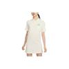 Sportswear Embroidered Logo College Style Daisy Knit Polo Dress Women Dresses Sail-White HJ3949133