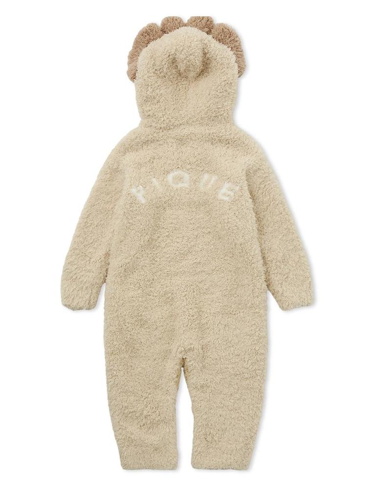 Gelato Pique Baby Animal Romper PBNO245446 YEL 70